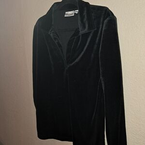 Vintage Ray&Joe's Black Velvet Pullover